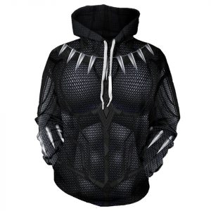 Marvel Black Panther 3D Hoodie