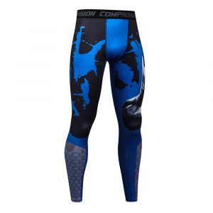 Men’s DC Batman 3D Leggings, Superheroes Compression Pants